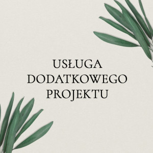 Usługa dodatkowego projektu