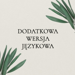 Dodatkowa wersja językowa zaproszeń