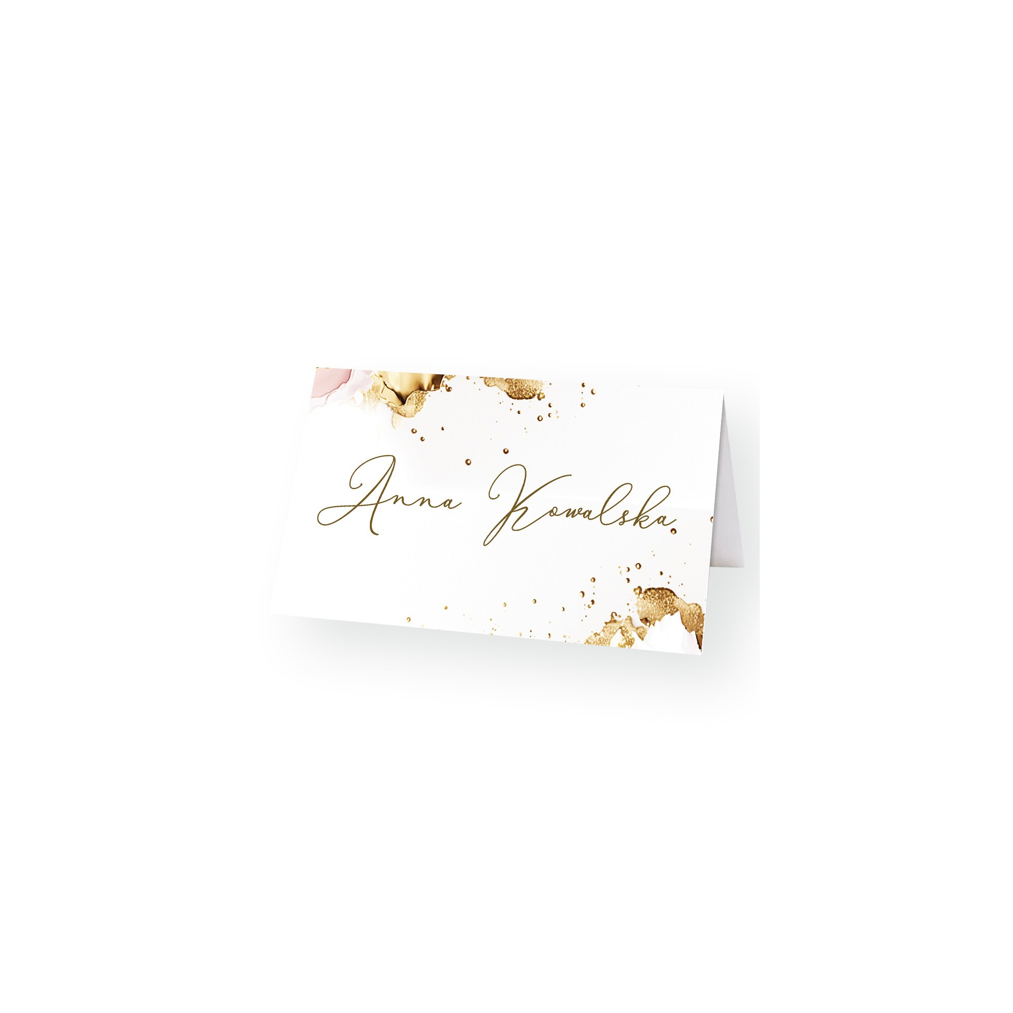 Winietki na Urodziny Gold Sparkle Realizacja w 24h