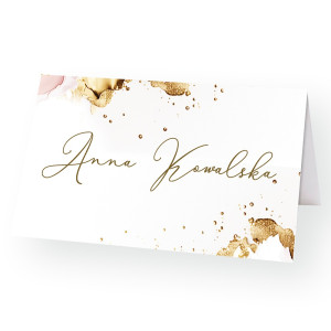 Winietki na Urodziny Gold Sparkle Realizacja w 24h