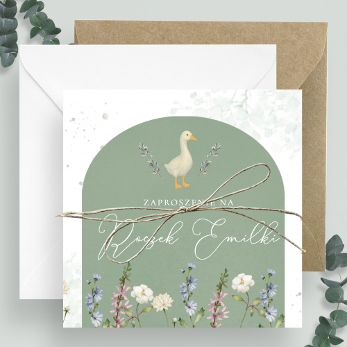 Zaproszenia Sage Goose 24h...