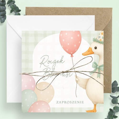 Zaproszenia Little Goose...