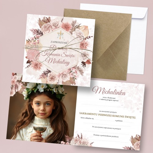 Zaproszenia na Komunię...