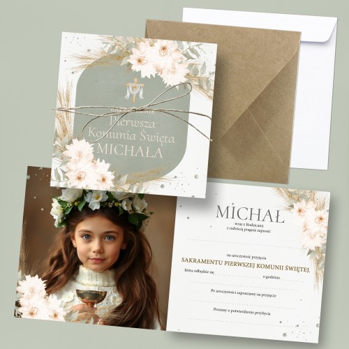 Zaproszenia na Komunię...