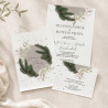 Zaproszenie ślubne z RSVP Rustic Boho