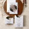 Zaproszenie ślubne z RSVP Rustic Boho
