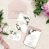 Zaproszenie ślubne z RSVP Greenery Boho