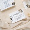 Zaproszenie ślubne z RSVP Gold Lush