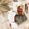 Zaproszenie ślubne z RSVP Boho Collage