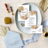 Zaproszenie ślubne z RSVP Bohemian Pampas