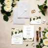 Zaproszenie ślubne z RSVP Elegant Rose