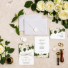 Zaproszenie ślubne z RSVP Elegant Rose