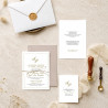 Zaproszenie ślubne z RSVP Royal Love