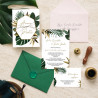 Zaproszenie ślubne z RSVP Tropical Luxury