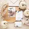 Zaproszenie ślubne z RSVP Floral Pampas Grass