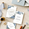 Zaproszenie ślubne z RSVP Vintage Blue