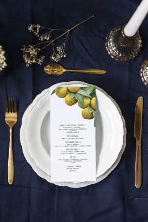 Menu weselne Cytrusy