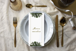 Menu weselne Tropical Mood