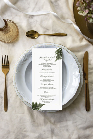 Menu weselne Paprotka