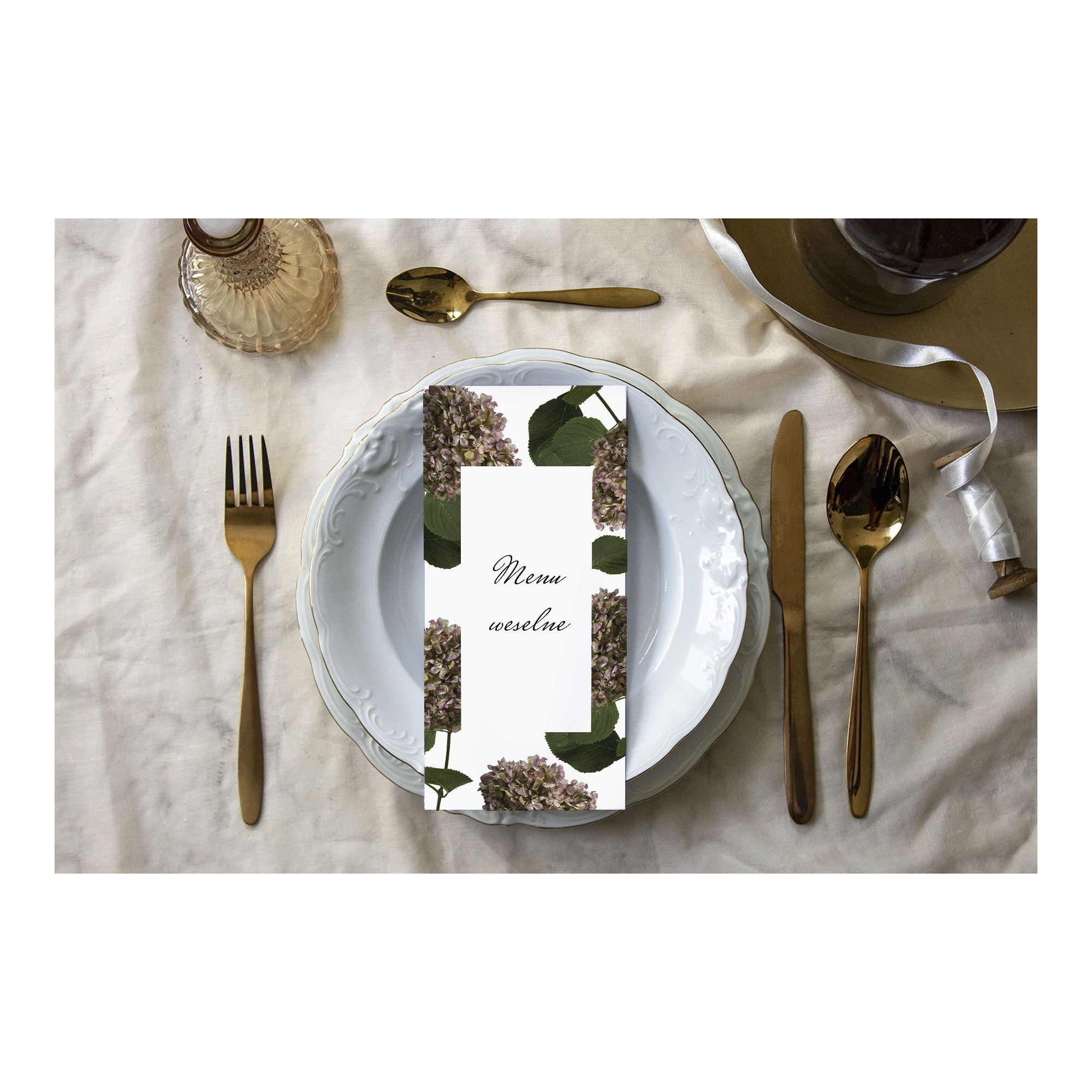 Menu weselne Hortensja