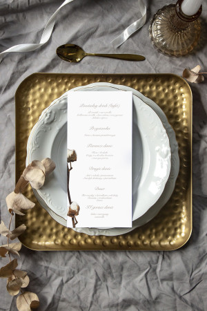Menu weselne Bawełna