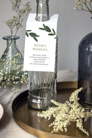 zawieszki na alkohol Greenery