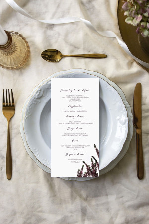 Menu weselne Wrzosy