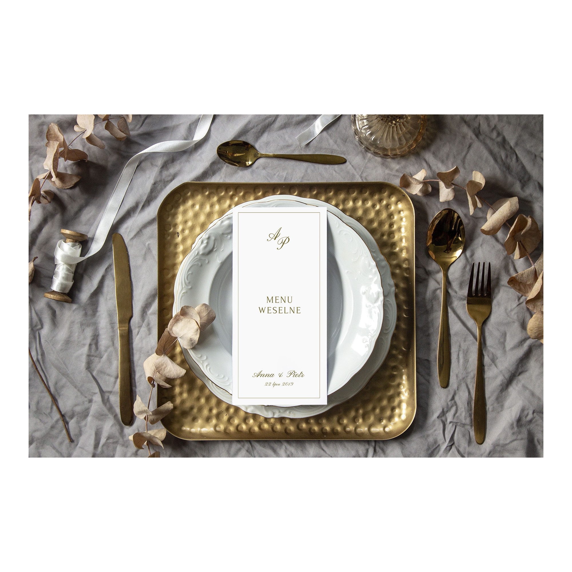 Menu weselne Royal Love