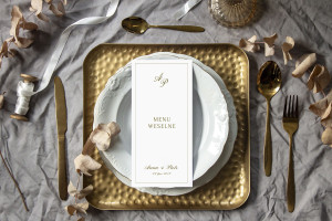 Menu weselne Royal Love
