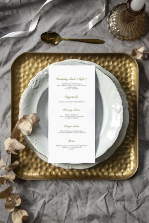 Menu weselne Royal Love