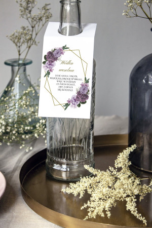 Zawieszka na butelkę Violet Boho