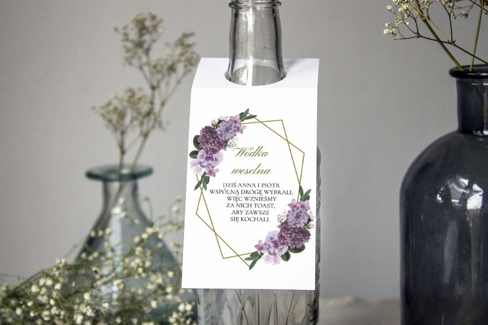 Zawieszka na butelkę Violet Boho