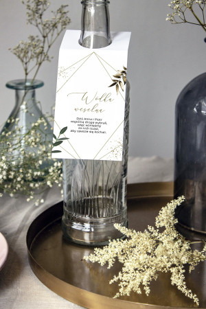 Zawieszka na butelkę Gold Lush