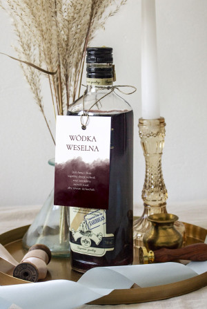 Zawieszka na butelkę Burgundy