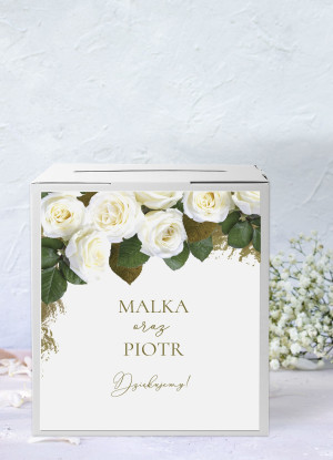 Pudełko na koperty Elegant Rose