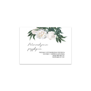 Dodatkowa wkładka White Peony