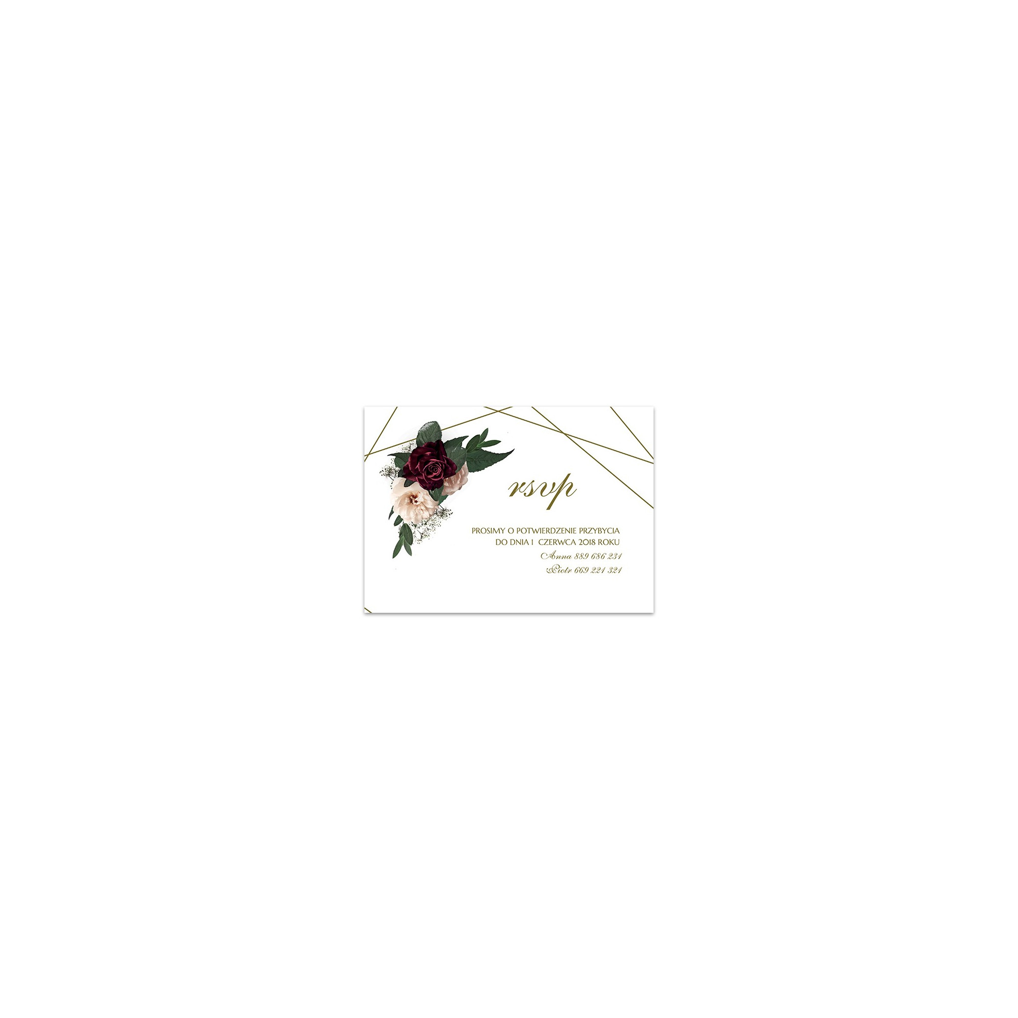 Dodatkowa wkładka Floral Marsala