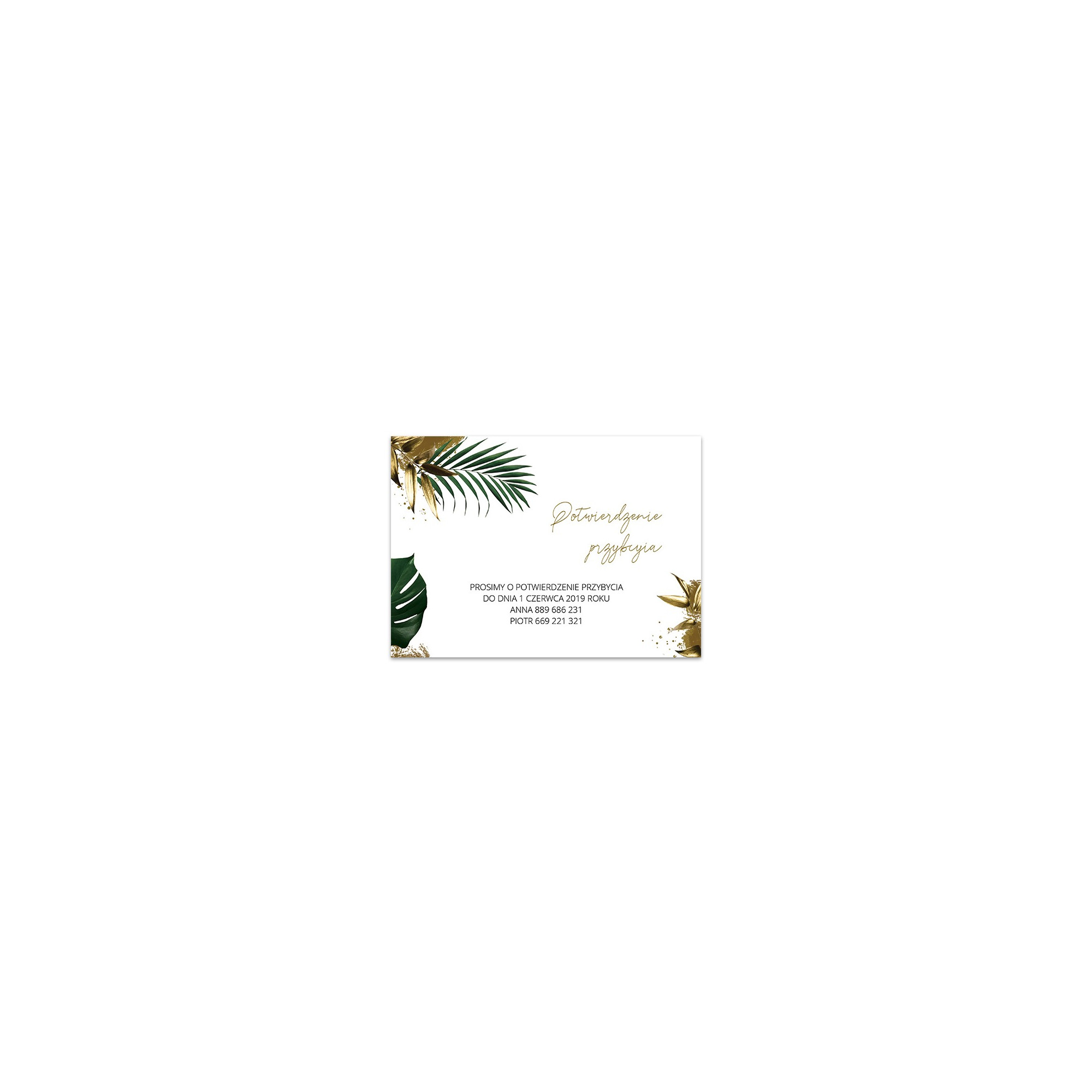 Dodatkowa wkładka Tropical Luxury