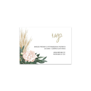 Dodatkowa wkładka Floral Pampas Grass