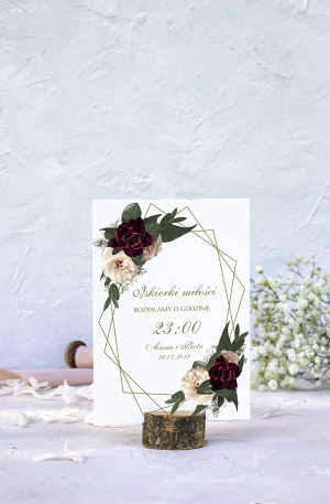 Instrukcja do Iskierek Miłości Floral Marsala