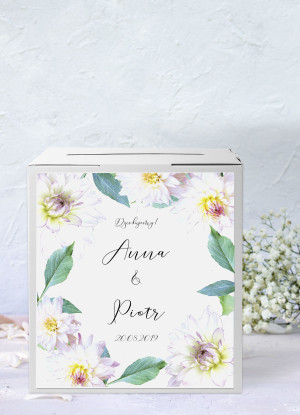 Pudełko na koperty Pastel Dalia