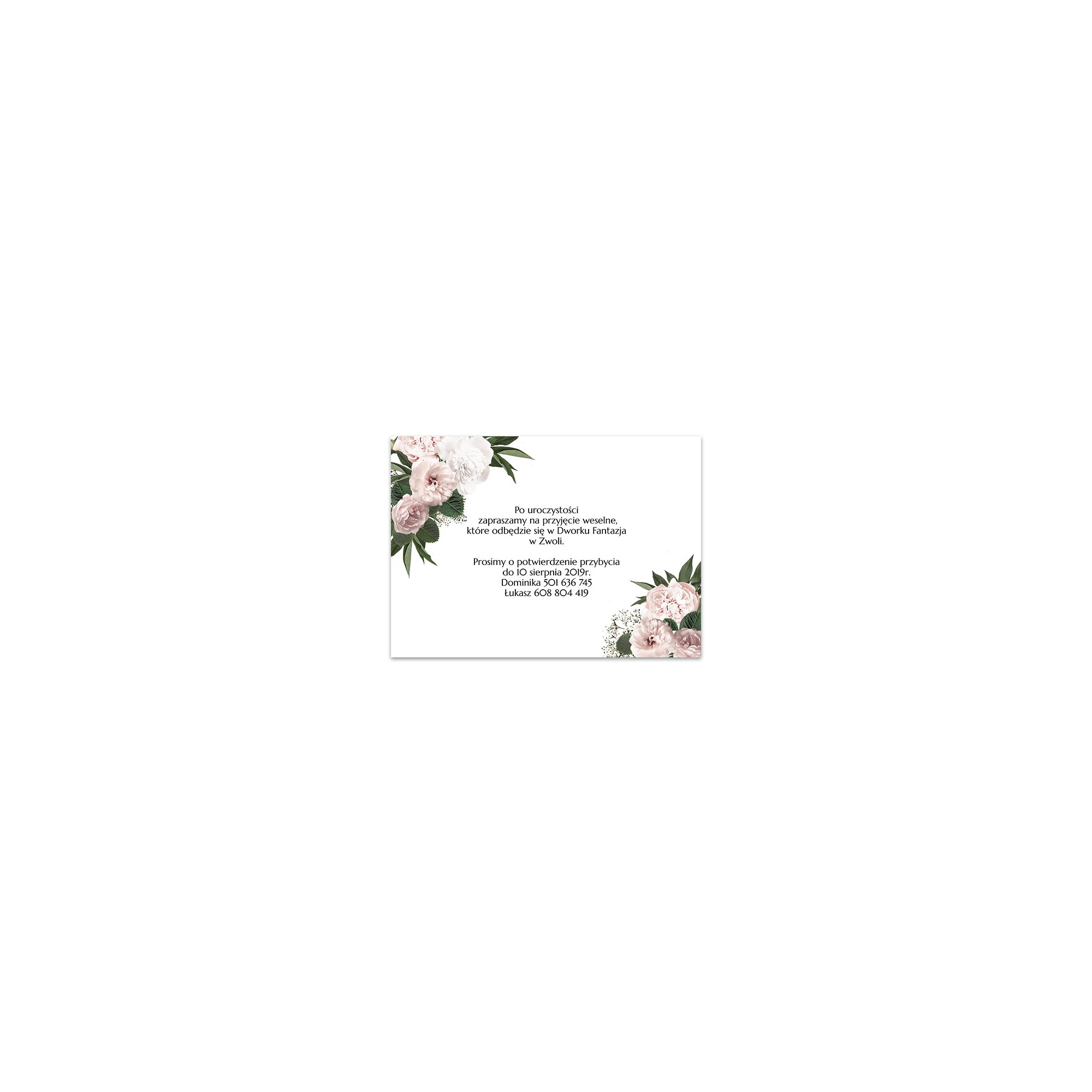 Dodatkowa wkładka Floral Heart 2